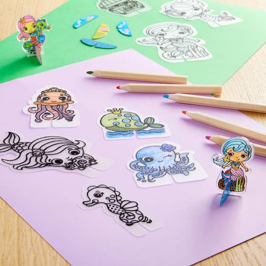 12 Pack: Shrinky Dinks® Mermaid Activity Kit